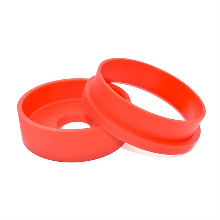 Red Polyurethane Machined PU Parts Red Polyurethane Machined PU Parts